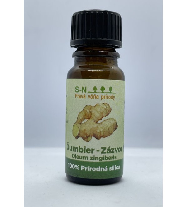 Ďumbier - Zázvor - Oleum zingiberis (5 ml)