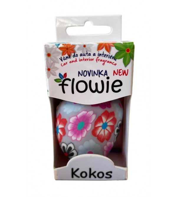 Flowie - Kokos - Vôňa do auta