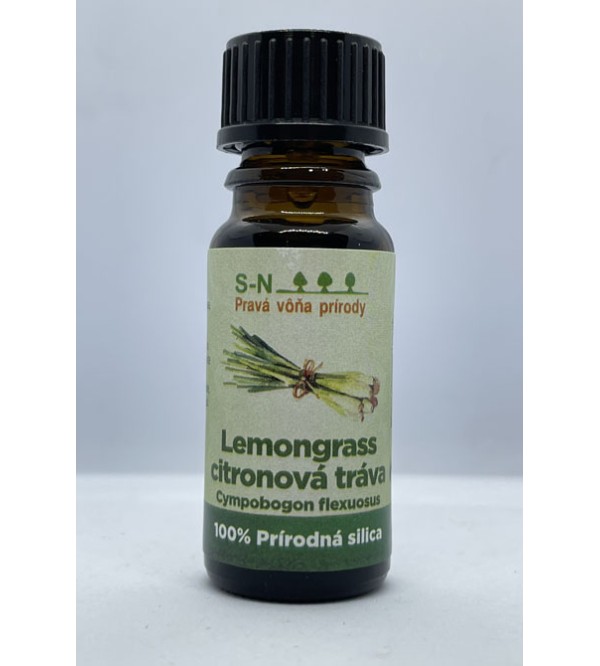 Lemongrass - Citrónová tráva - Cympobogon flexuosus (10 ml)