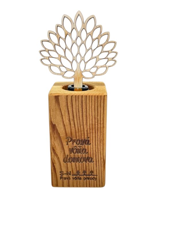 Aromatický difuzér s dreveným stromčekom